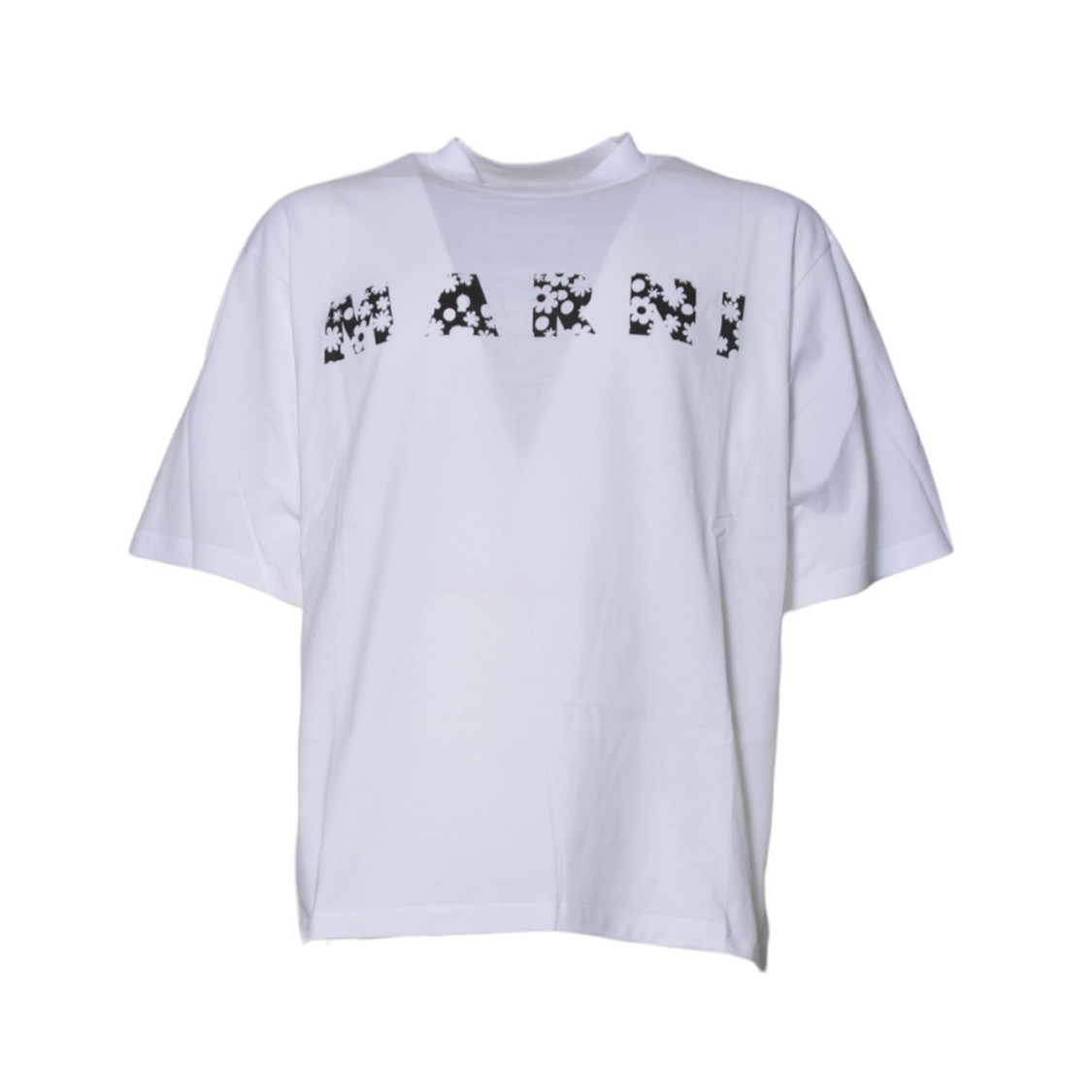 Marni White Cotton Over T-shirt
