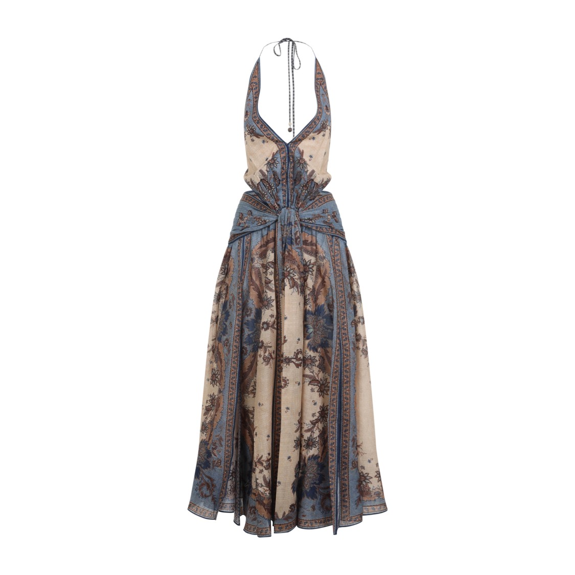 Zimmermann Ascension Plunge Long Dress