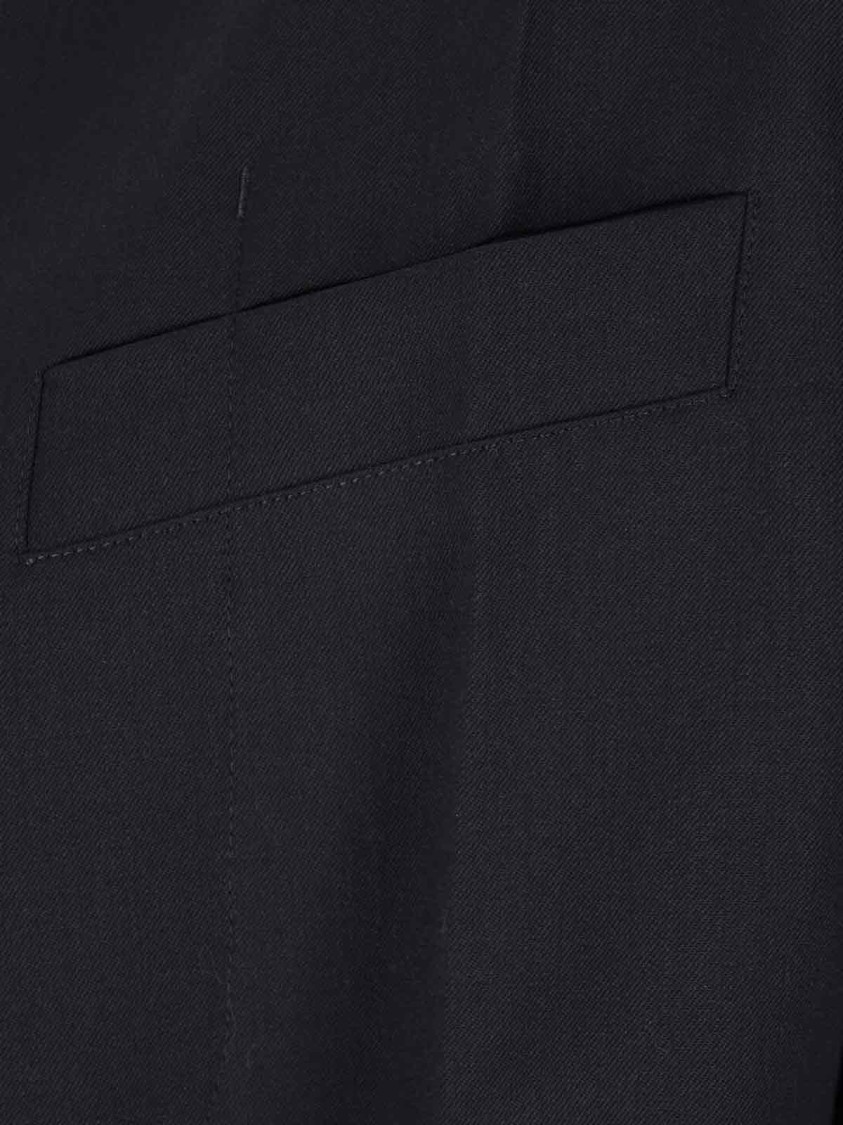 SETCHU SETCHU DOUBLE-BREASTED BLAZER – NAVY