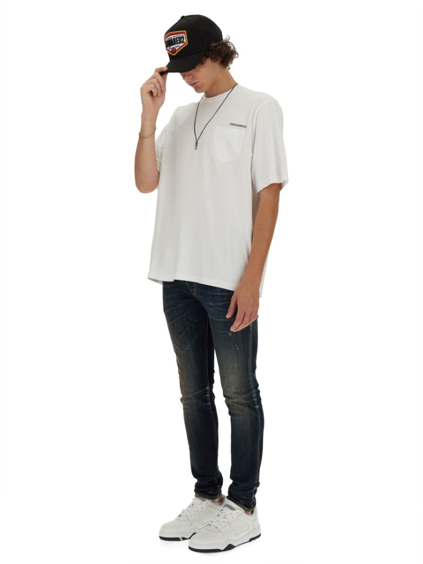 Dsquared2 Dsquared Men Cool Fit T-shirt In White