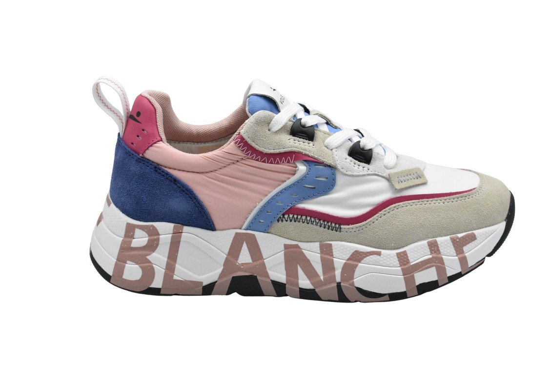 VOILE BLANCHE VOILE BLANCHE SNEAKERS WITH LACED CLOSURE