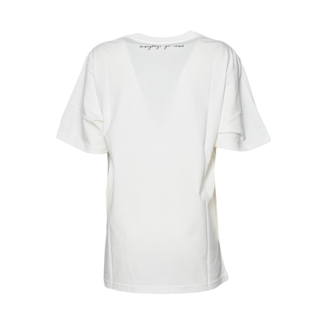 WALES BONNER WALES BONNER THE ORIGINAL T-SHIRT IN IVORY COTTON
