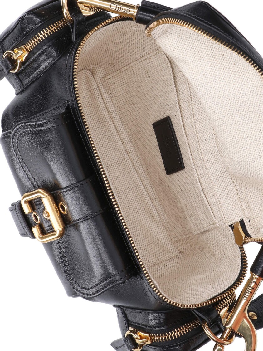 Chloé Leather Camera Handbag Adjustable Strap