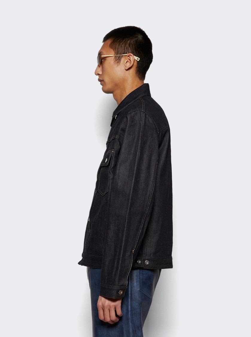 Jil Sander Denim Jacket In Blue