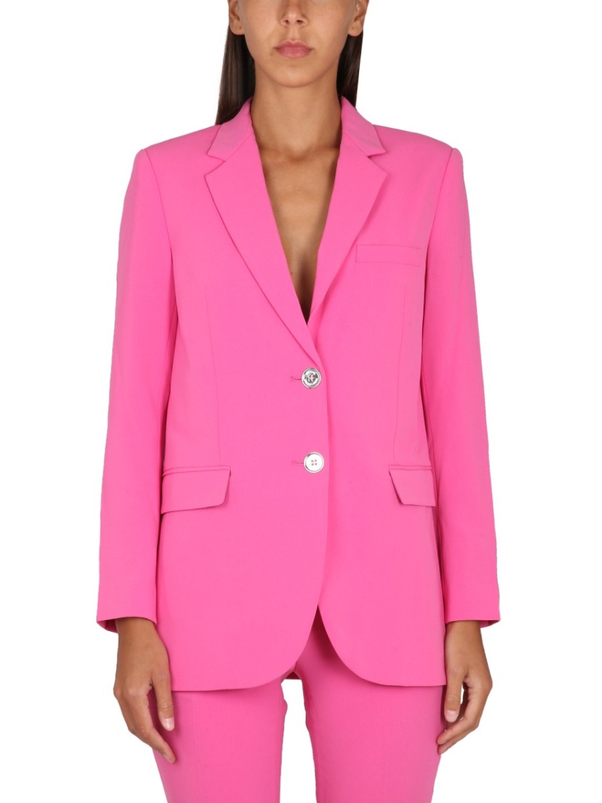 Michael Michael Kors Michael Kors Single-breasted Two-button Blazer In Pink