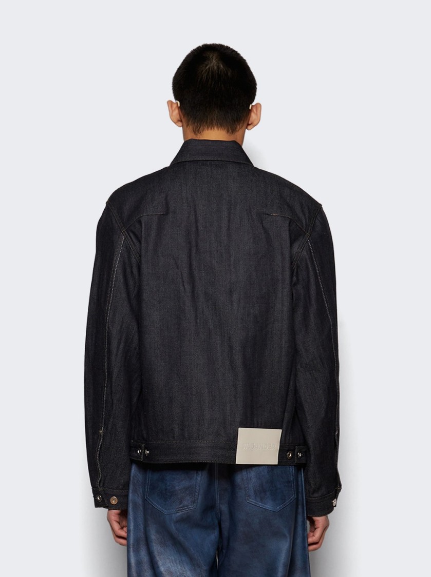 Jil Sander Denim Jacket In Blue