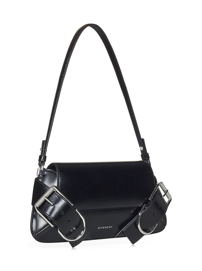 Shop Givenchy Voyou Small Shoulder Bag In Black