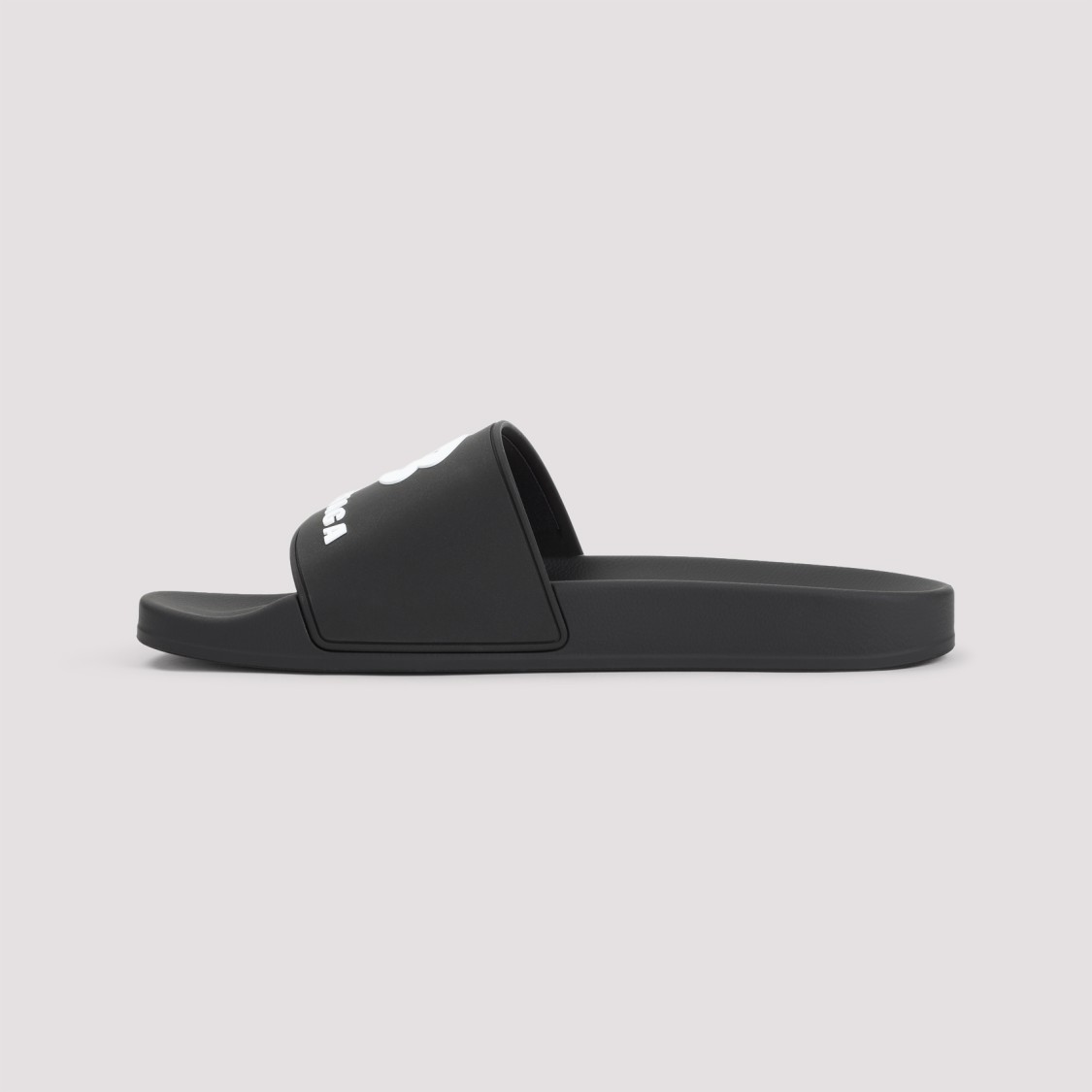Balenciaga Rubber Slide Sandals For The Pool Men In Black
