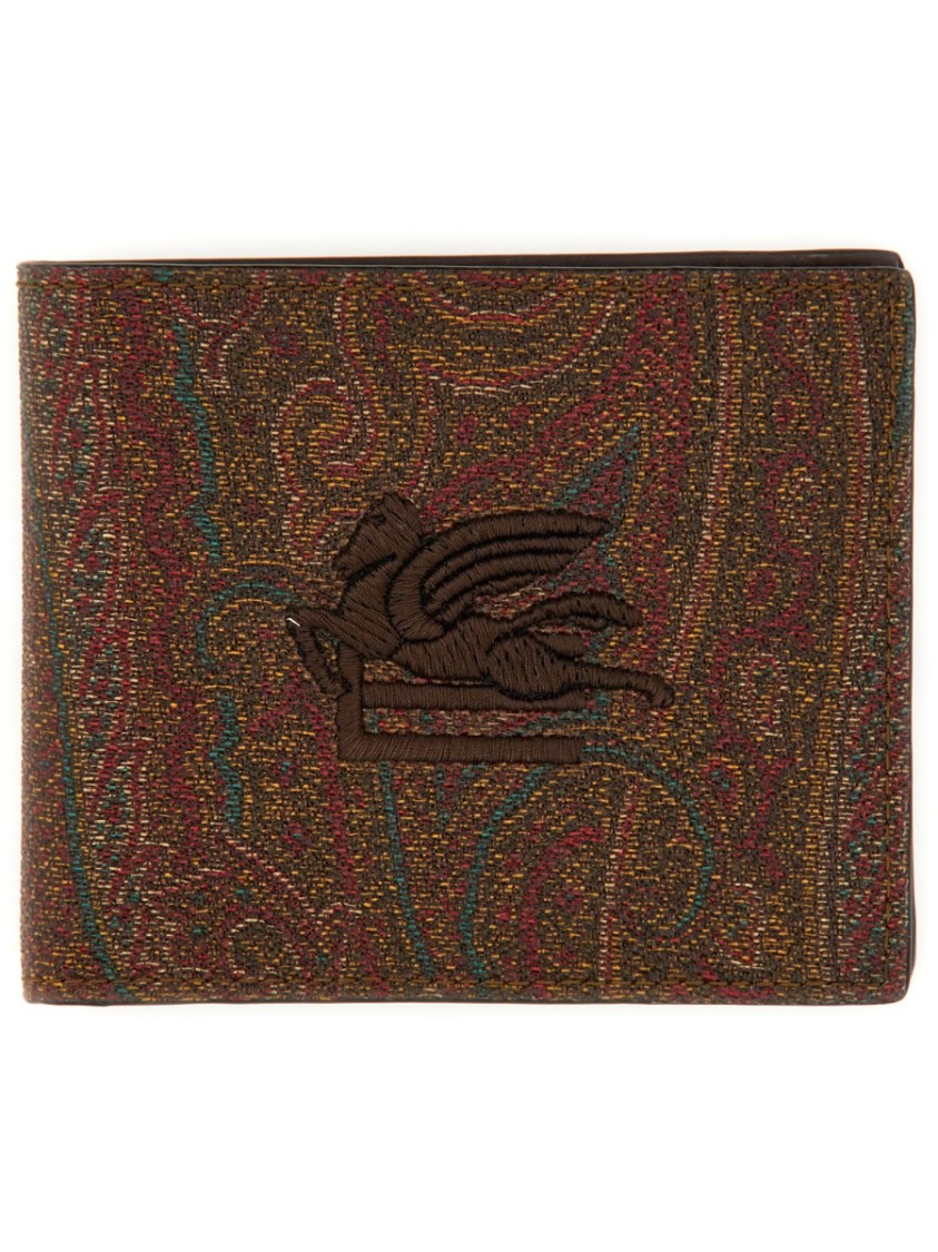 Etro Paisley Print Wallet