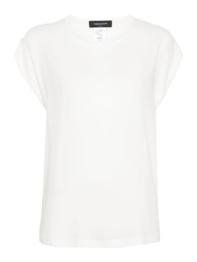 Tシャツ・カットソー Fabiana Filippi Elegant Cap Sleeve Top Fabiana Filippi Elegant Cap Sleeve Top T-Shirt | THE LIST