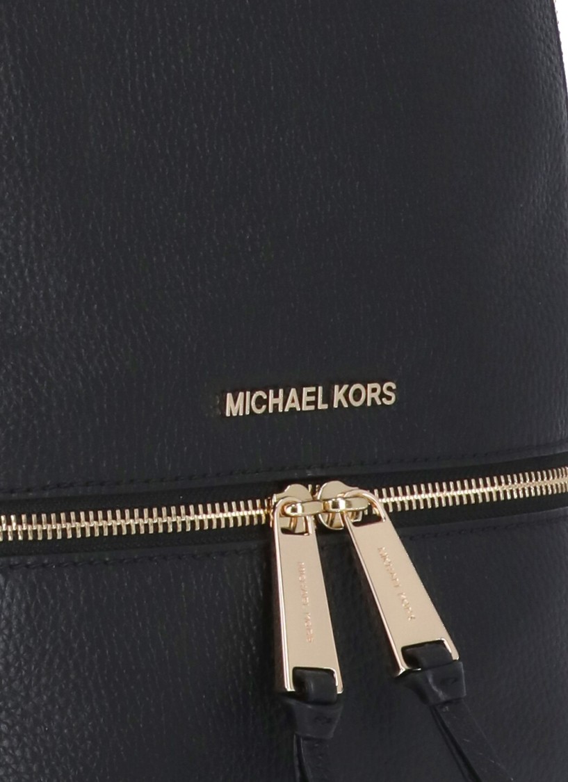 Shop Michael Michael Kors Black Rhea Backpack