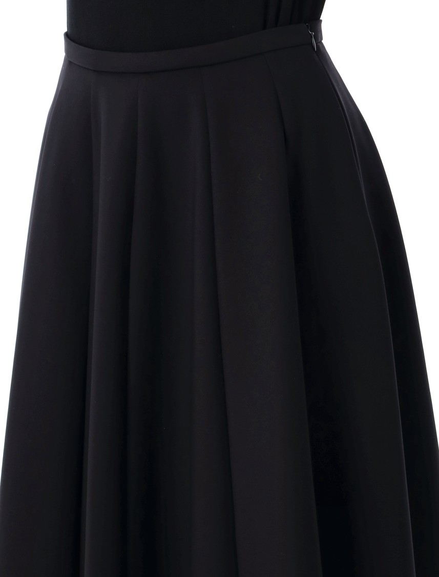 Fabiana Filippi Pleated High Waist Circle Skirt