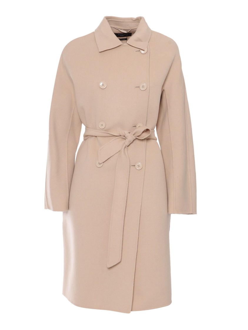 Max Mara Weekend Double-breasted Belted Avenue Coat