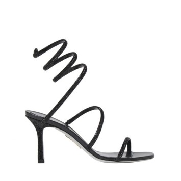 René Caovilla Cleo Crystal Laced-up Ankle Sa
