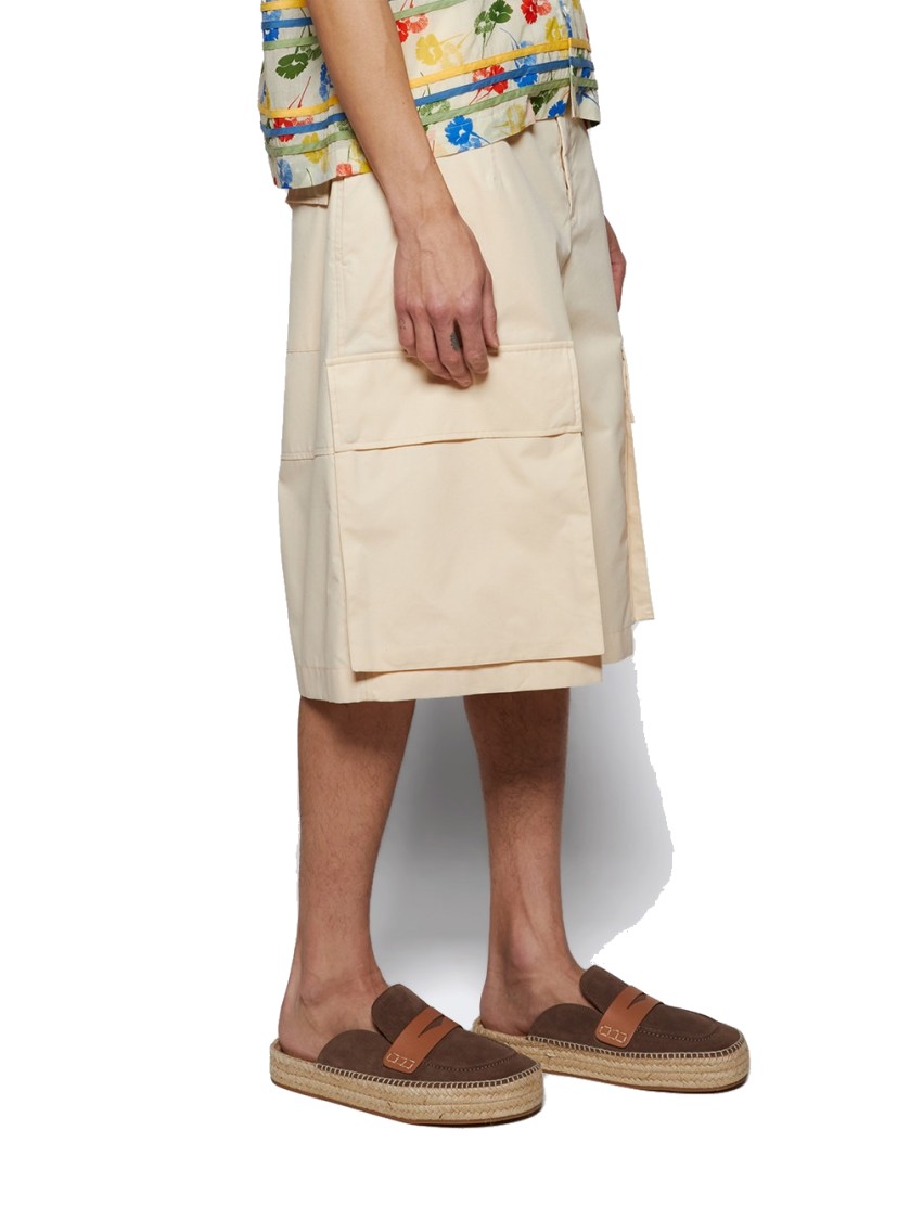 Shop Jw Anderson J. W. Anderson Espadrille Loafer Mules Taupe In Brown
