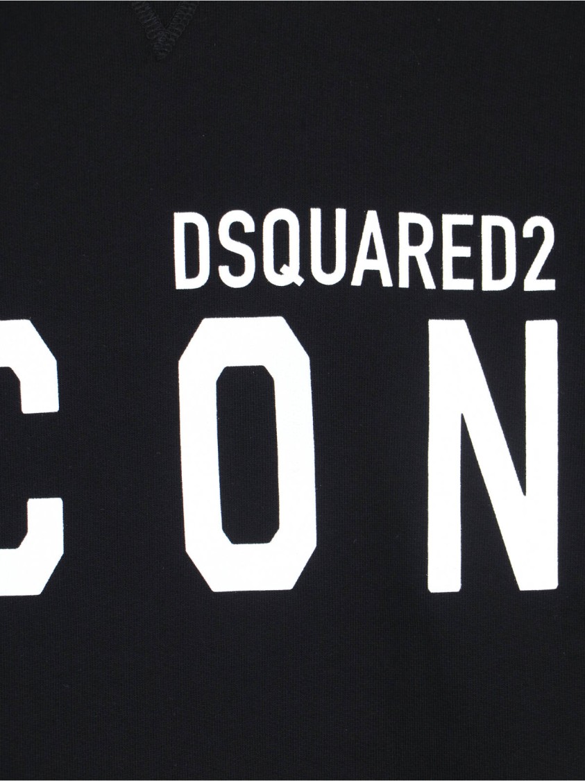 Shop Dsquared2 "icon" Hoodie – Black