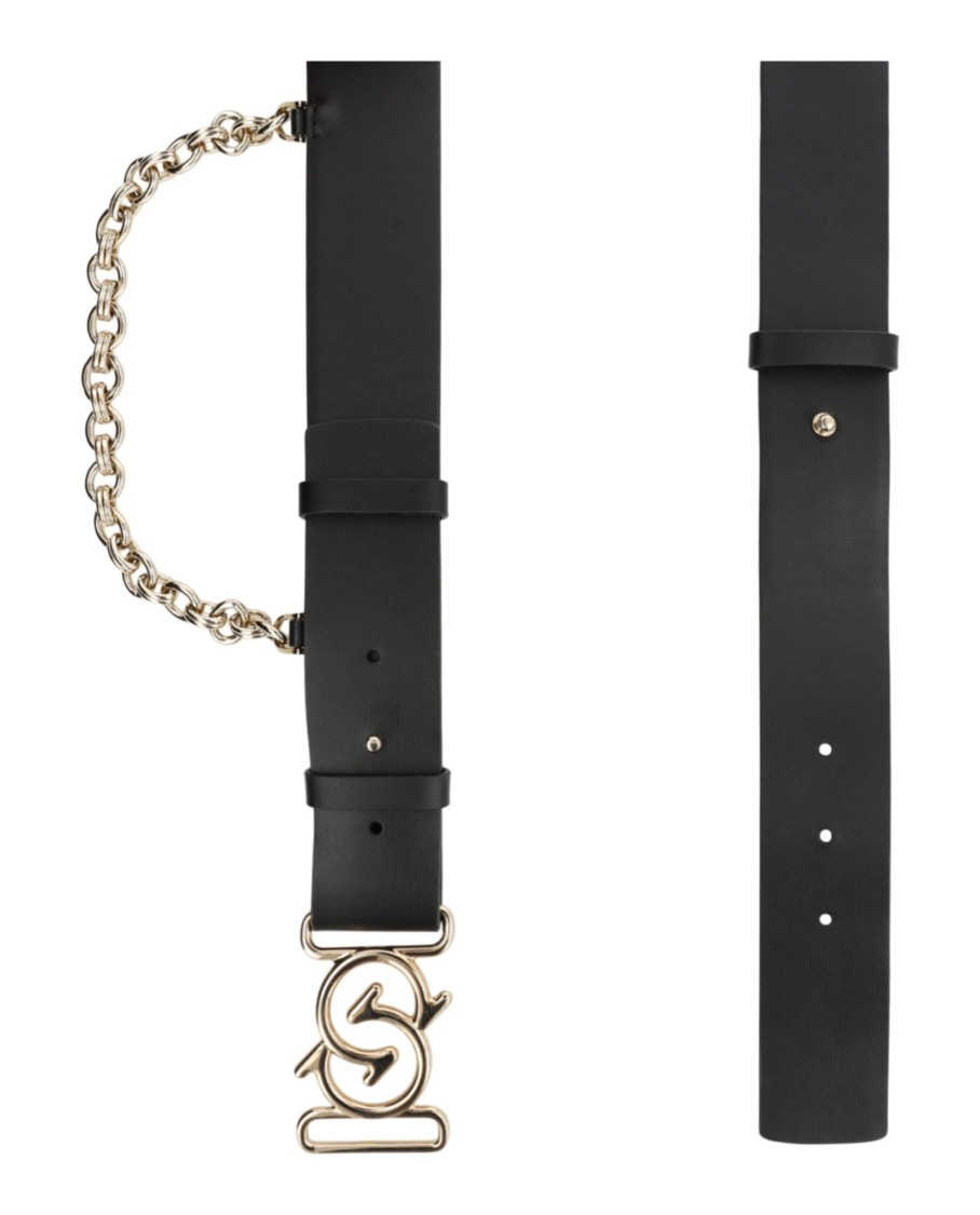 Ferragamo Gancini Link Chain Belt