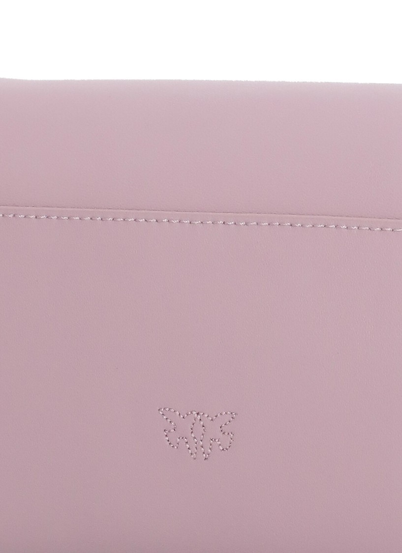 Shop Pinko Lilac Love One Simply Wallet