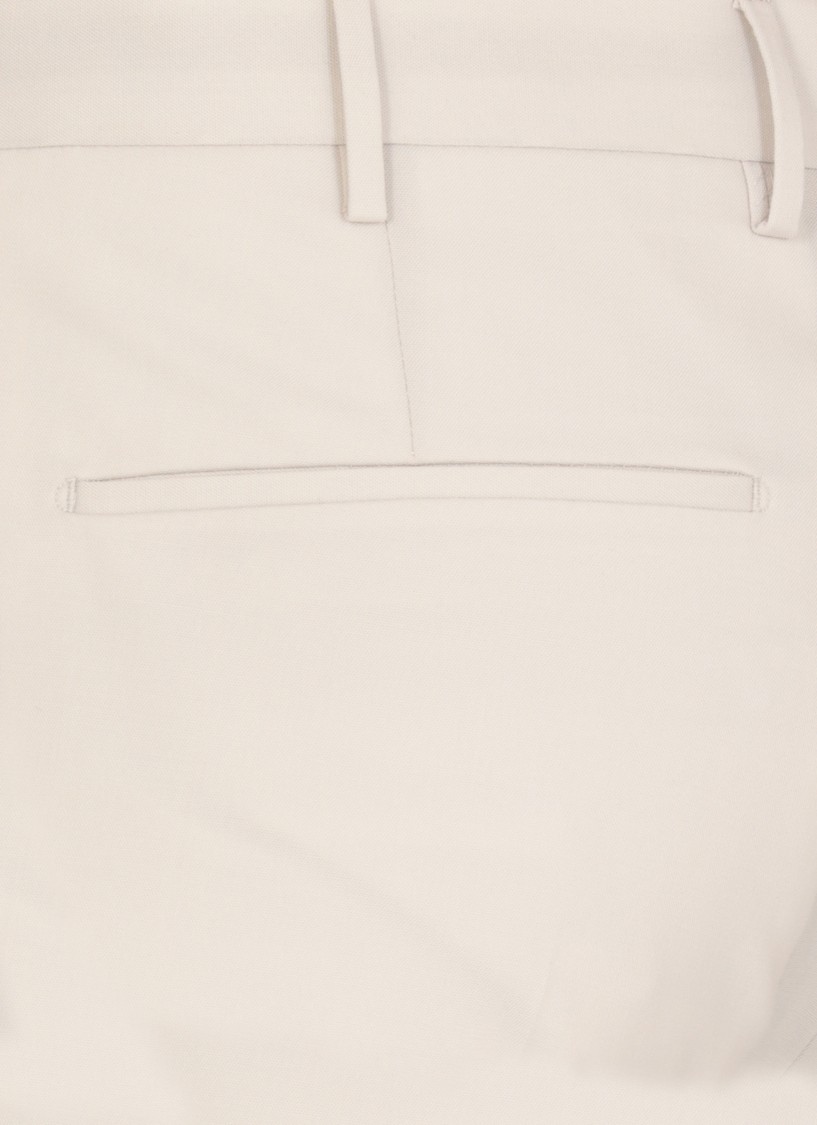 Pt Torino Pleat-detail Trousers In Neutrals