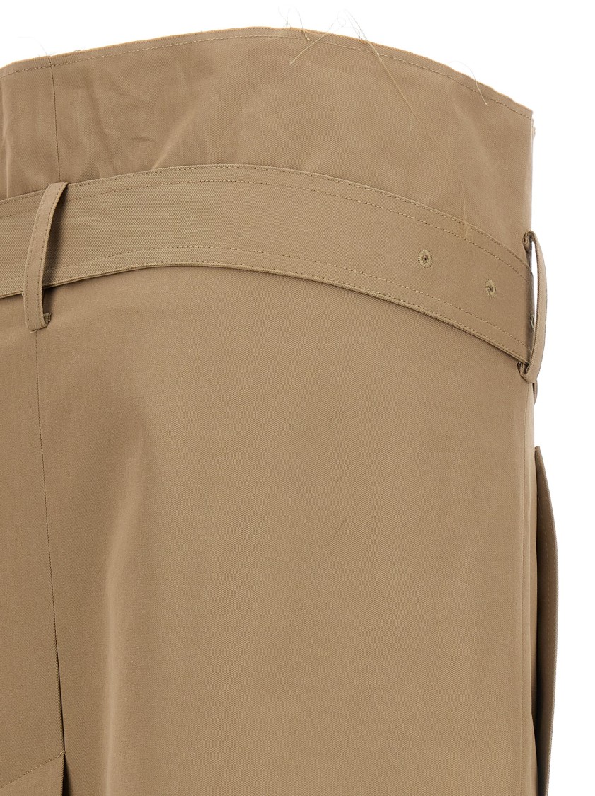 Vetements Women 'deconstructed Trenchcoat' Skirt In Brown