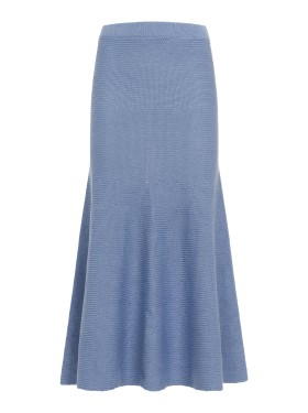 スカート GABRIELA HEARST Gabriela Hearst Wool Eula Skirt Gabriela Hearst Yellow Wool Eula Skirt Maxi | THE LIST
