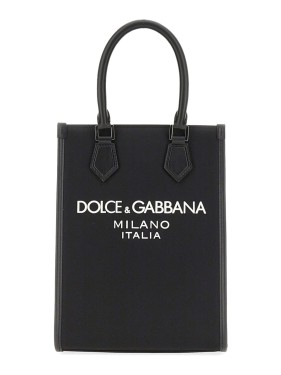 DOLCE＆GABBANA】ショッピングバッグ デニムパッチワーク ロゴ