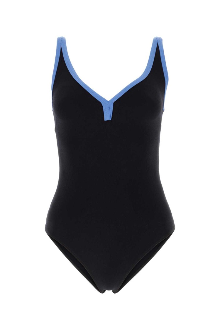 Lisa Marie Fernandez Black Stretch Nylon Maria Swimsuit Lisa Marie Fernandez Black Stretch Nylon Maria Swimsuit