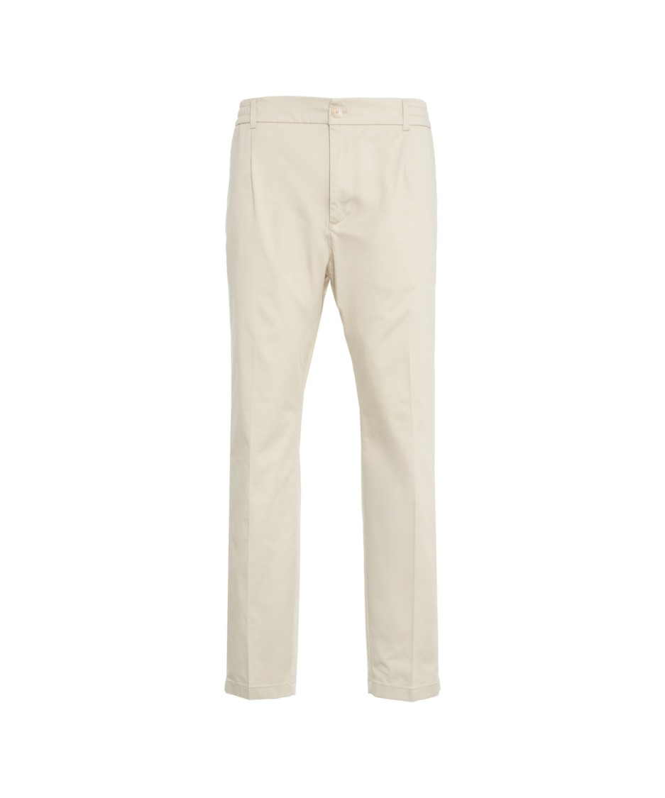 Cruna Tapered Fit Pants 'mitte' In Neutrals