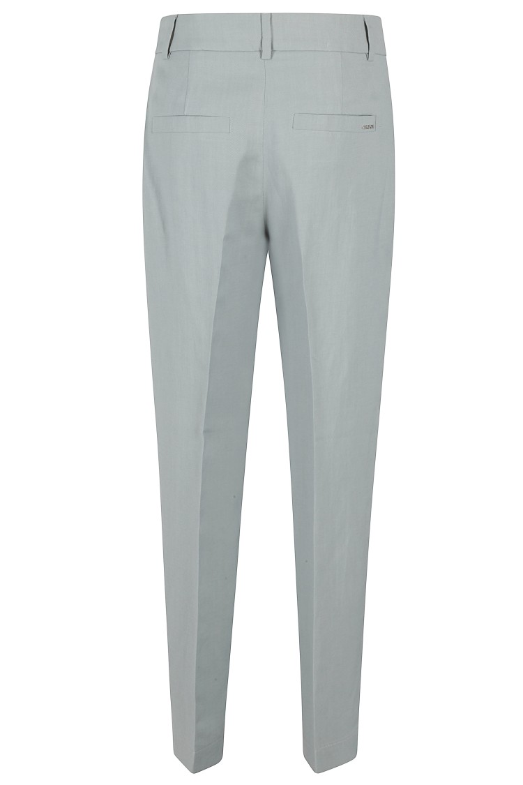 Shop Seventy Tailored Viscose Pants - Green