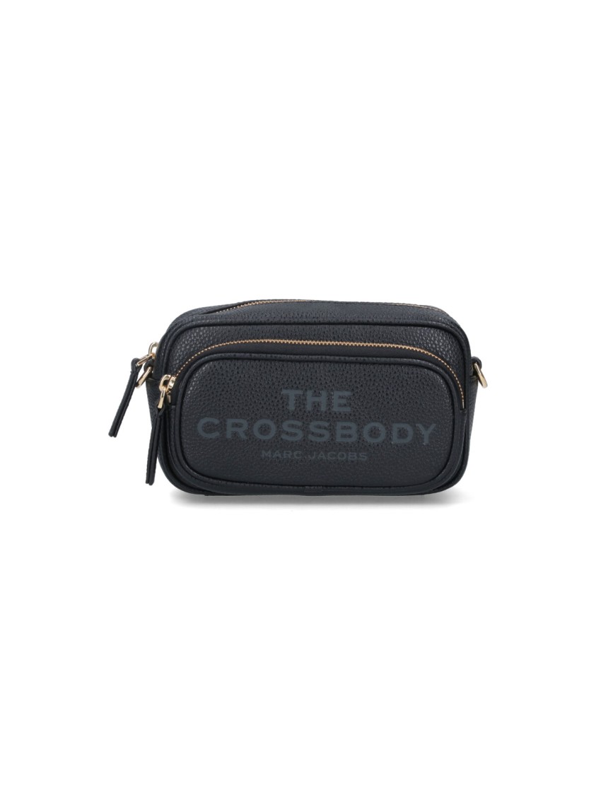 Marc Jacobs Leather Shoulder Bag In Black