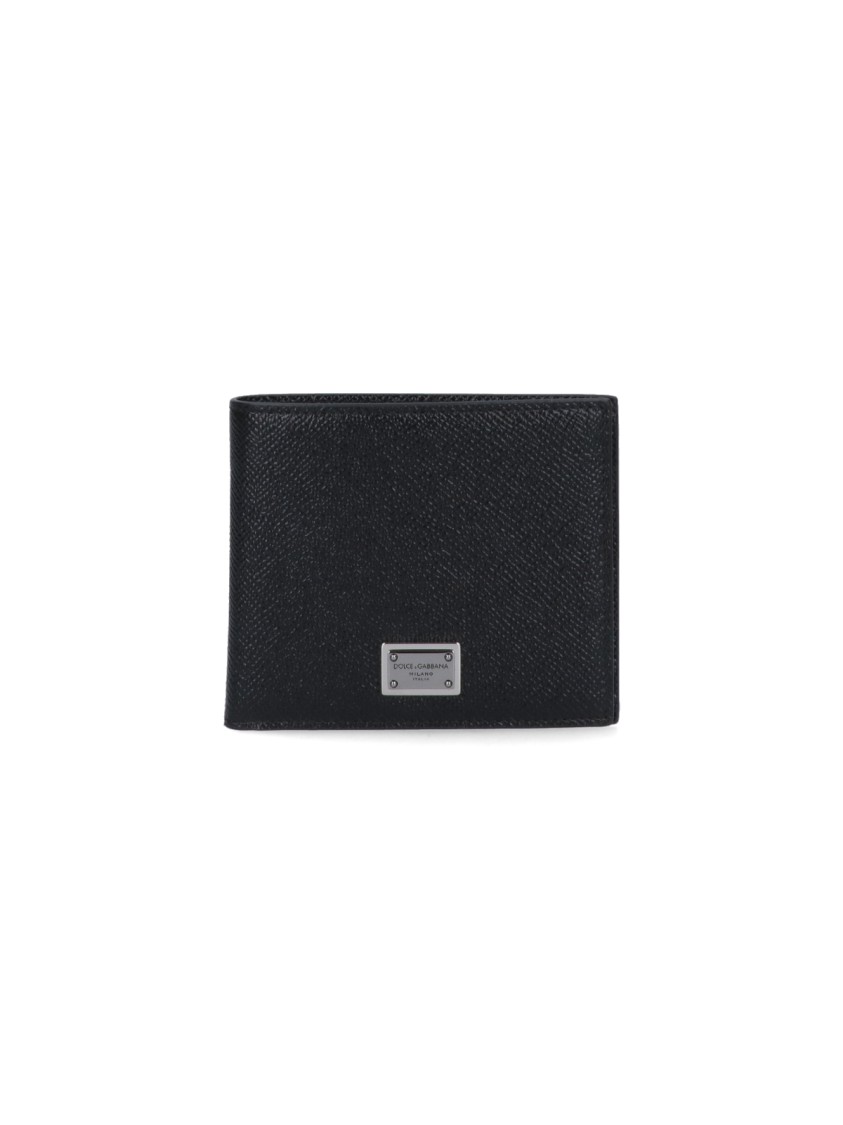 Dolce & Gabbana "dauphine" Bifold Wallet – Black