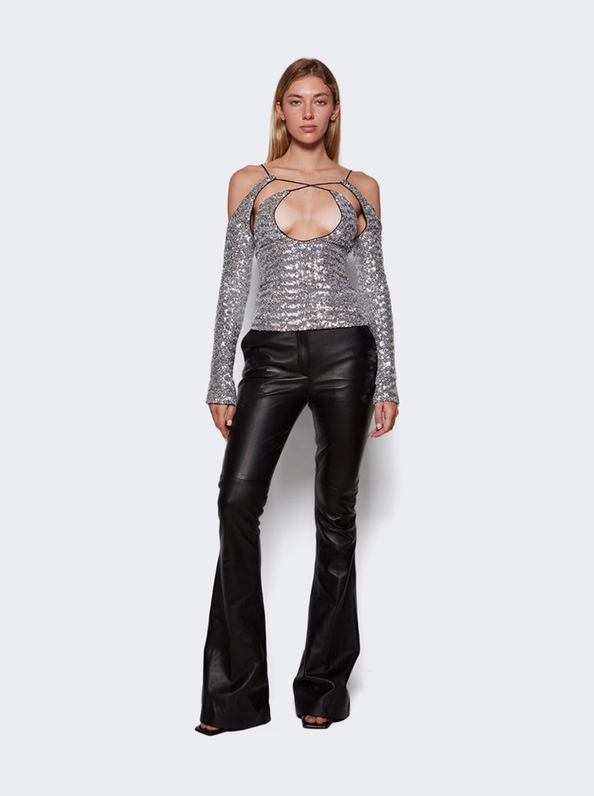 Attico The Piaf Long Pants