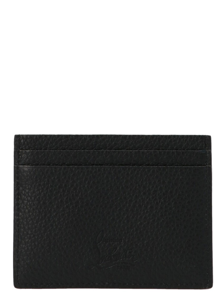Christian Louboutin 'kios' Card Holder In Black