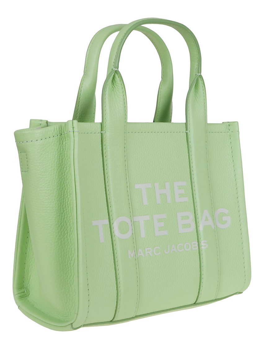 Marc Jacobs Structured Leather Tote With Signature Embossing