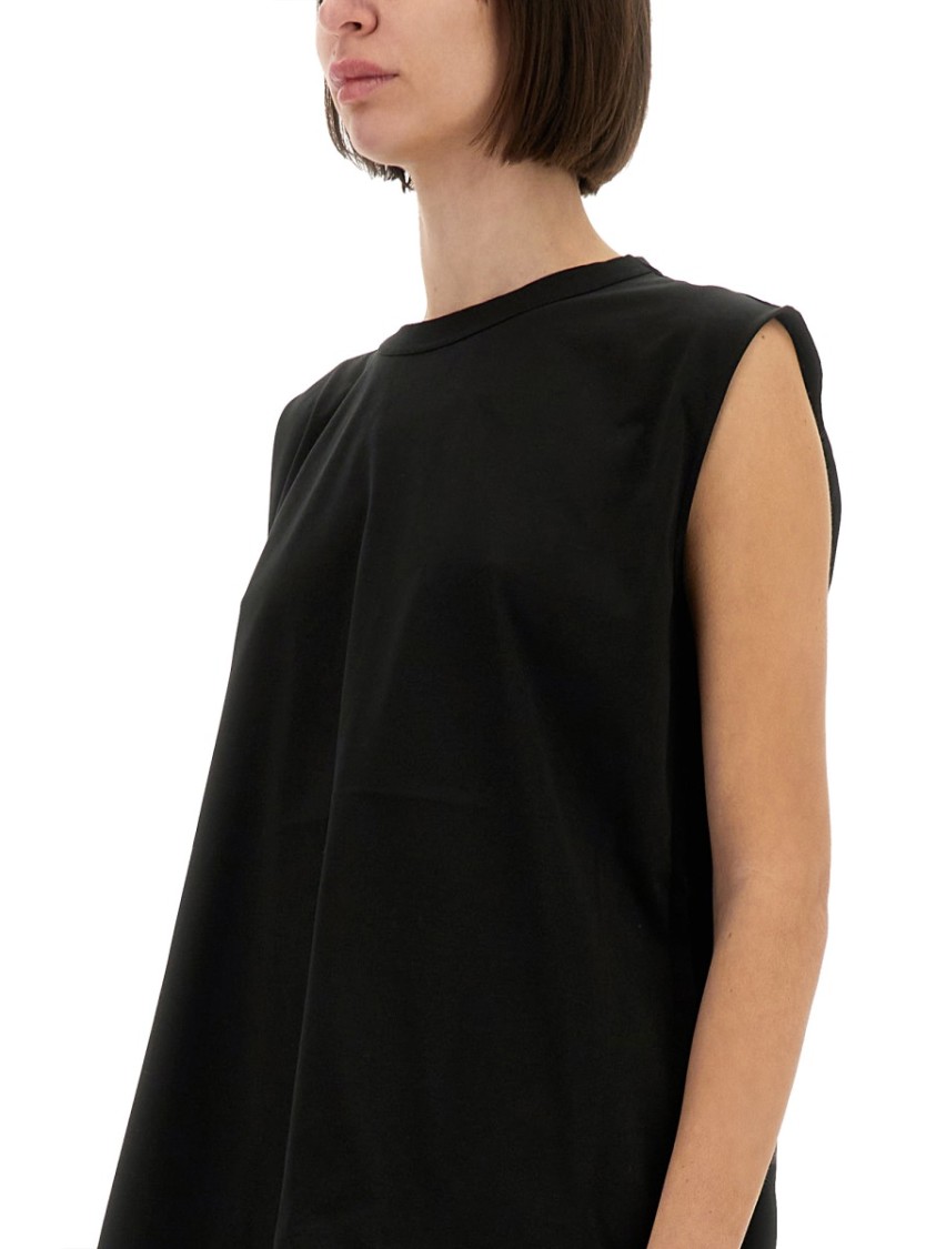 FABIANA FILIPPI FABIANA FILIPPI ASYMMETRICAL HEM JERSEY TOP