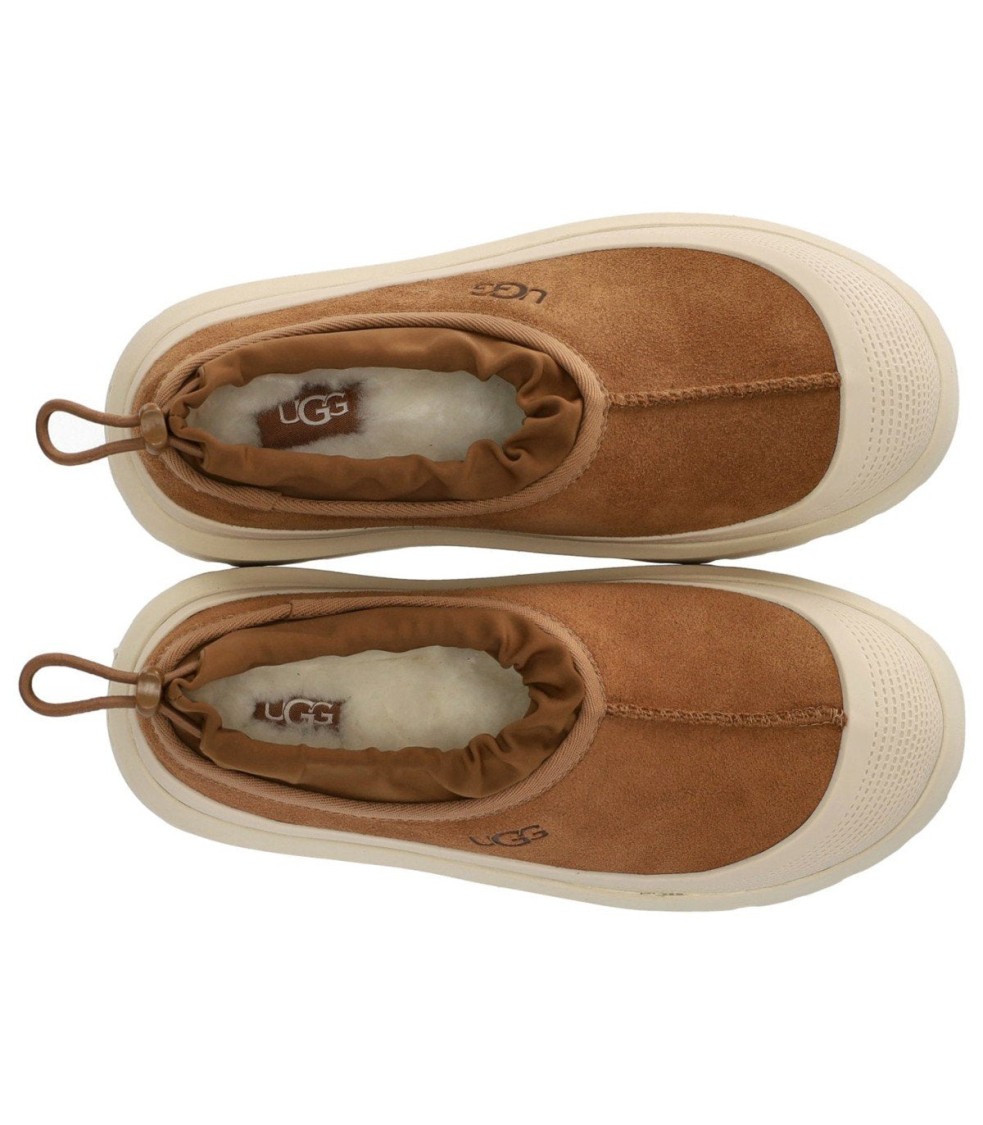 Ugg Tasman Weather Hybrid Chestnut Whitecap Slipper In Neutral