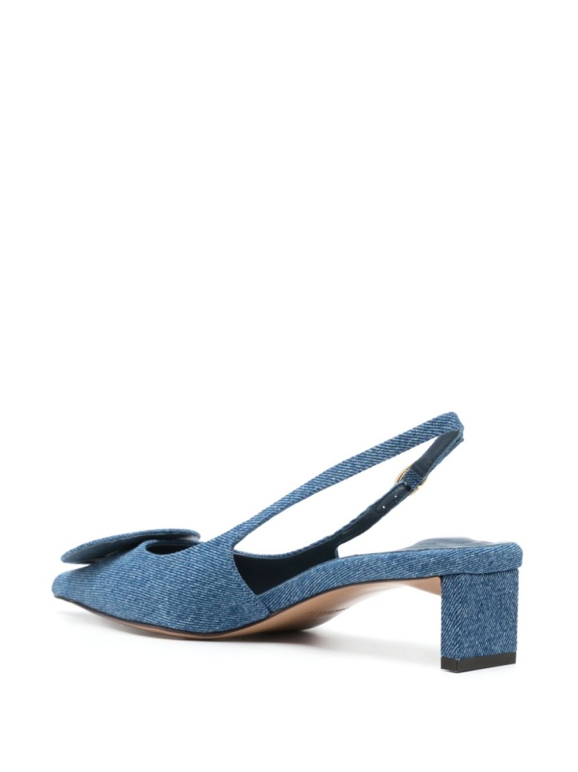 Jacquemus Les Slingbacks Duelo 40mm Pumps In Blue