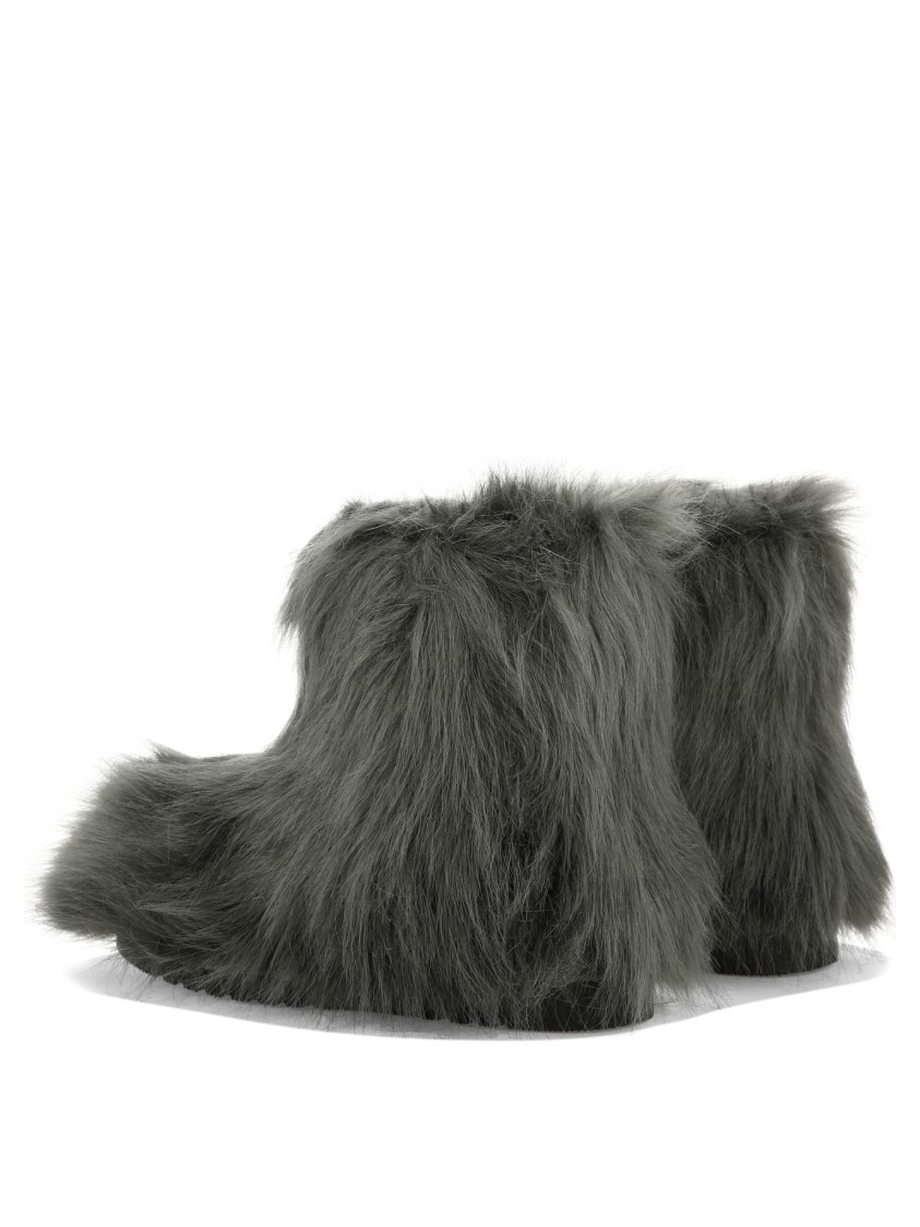 Stand Studio "olivia Medium" Ankle Boots In Gray