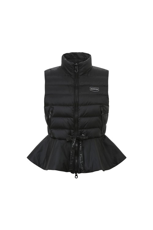 美品 Y2K DUVETICA down vest BLACK archive 美品 Y2K DUVETICA down vest BLACK archive Duvetica Fur