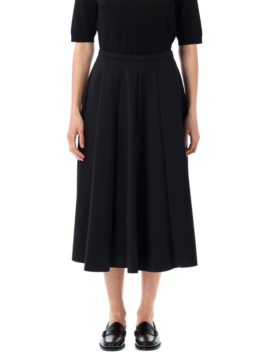 Fabiana Filippi Pleated High Waist Circle Skirt
