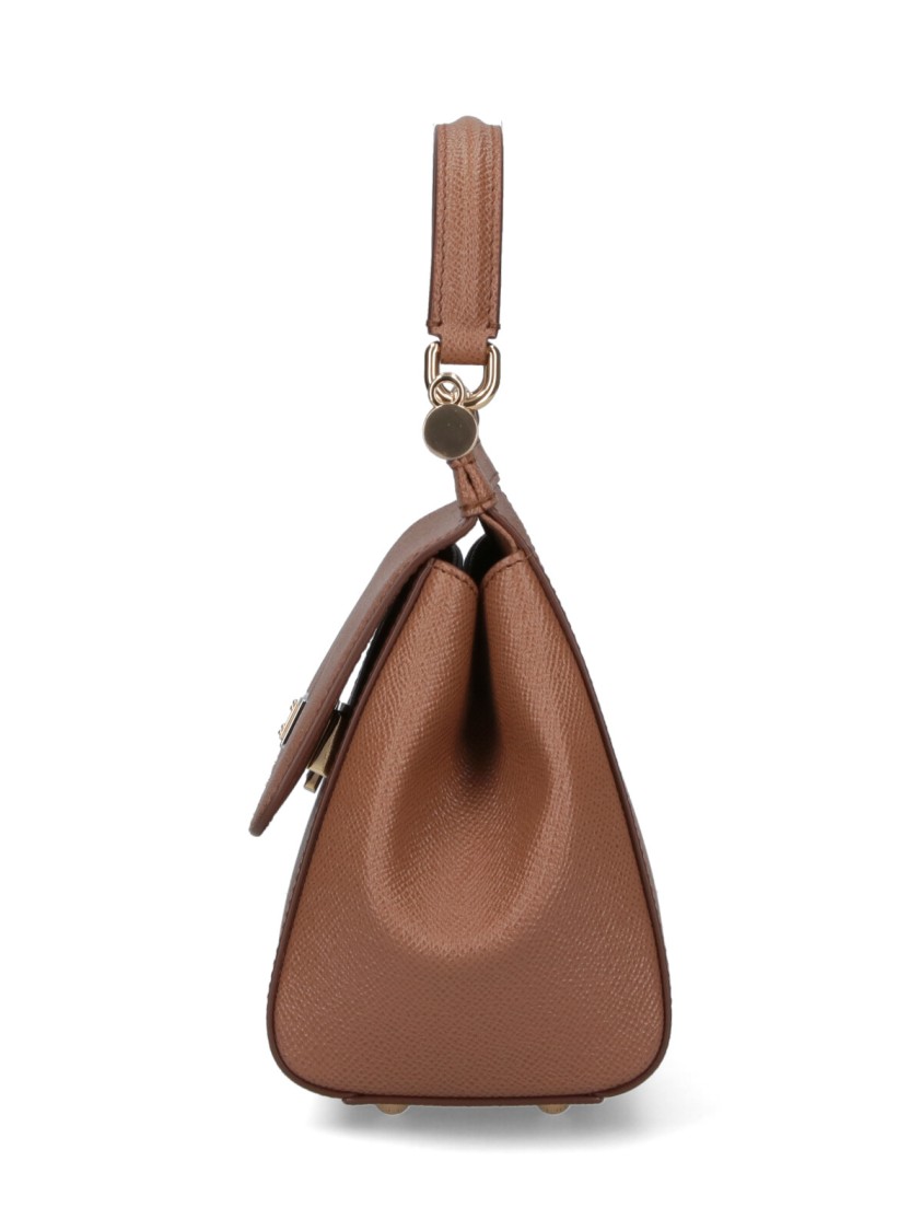 Dolce & Gabbana "sicily" Medium Handbag Brown In Brown