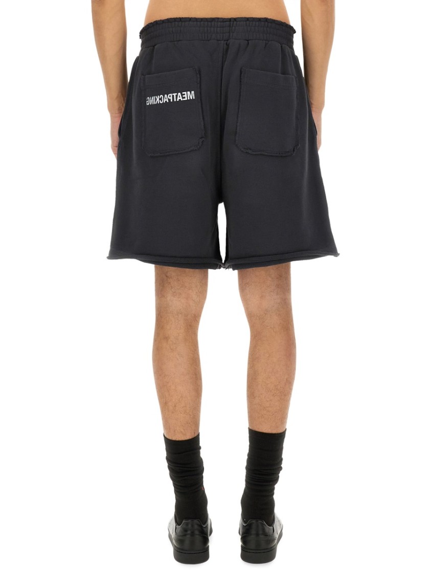Helmut Lang Short Car Tailored In Black