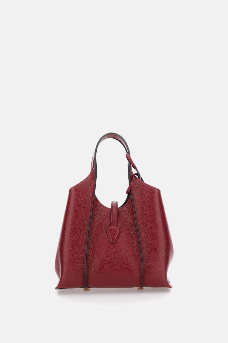 Tod's Tsb Small Shopping Bag In Red