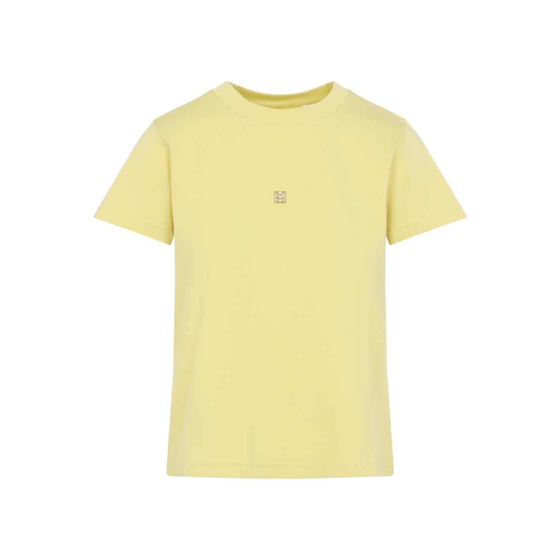Givenchy Back Bow T-shirt In Yellow