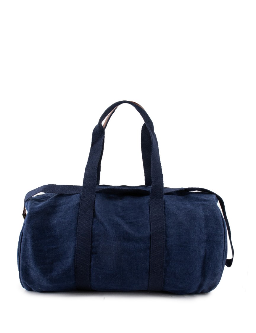 MC2 SAINT BARTH MC2 SAINT BARTH BLUE DUFFEL BAG WITH ADJUSTABLE SHOULDER STRAP