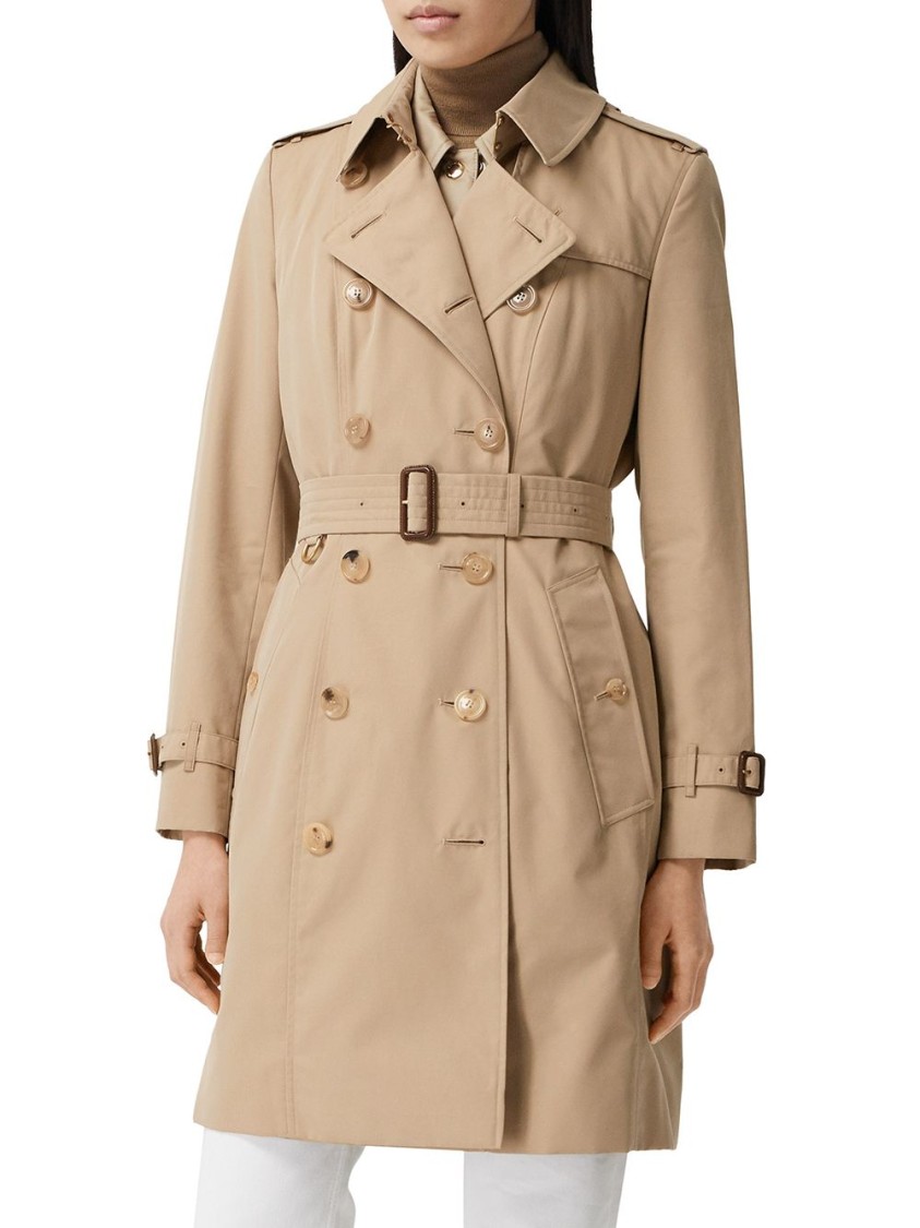 Burberry Mid-length Kensington Heritage Trench Coat