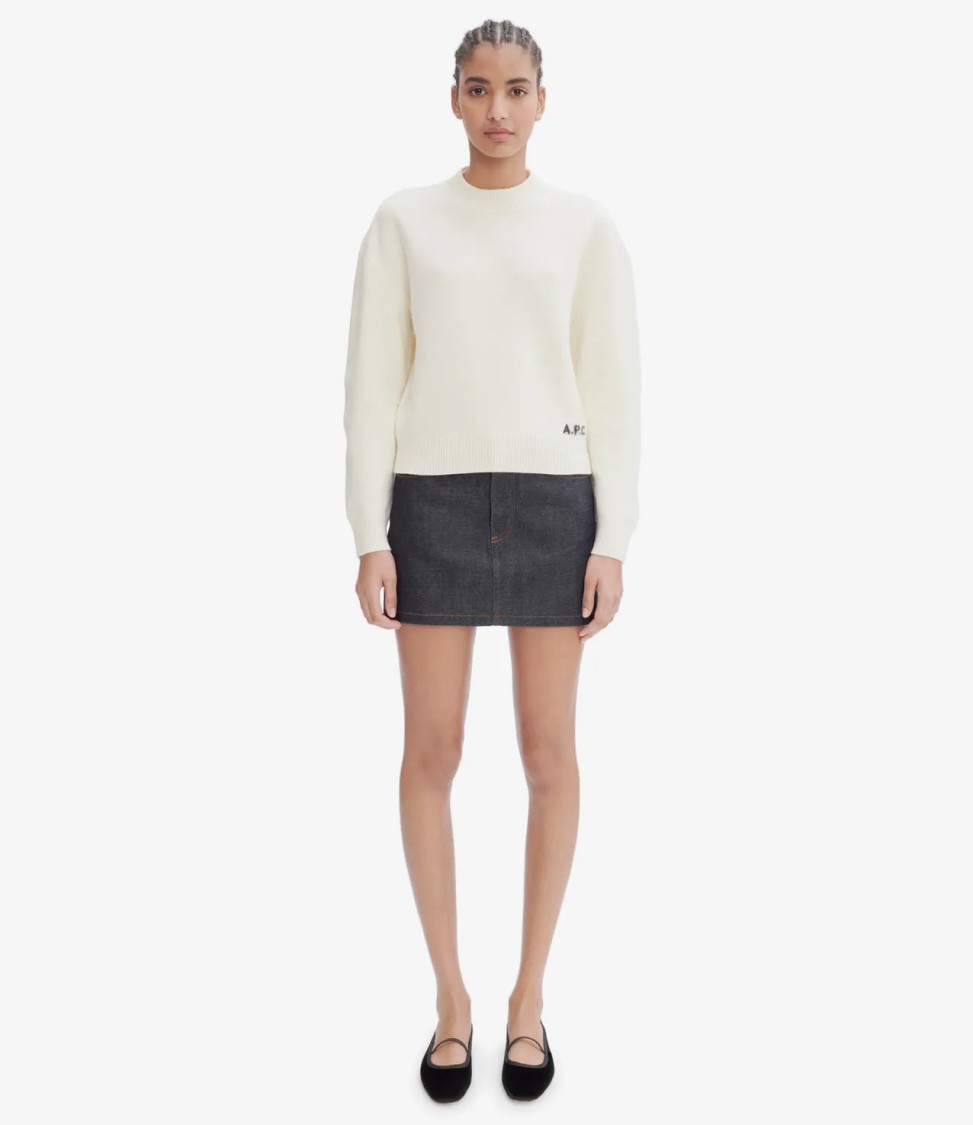 Apc A.p.c. Sweater In White