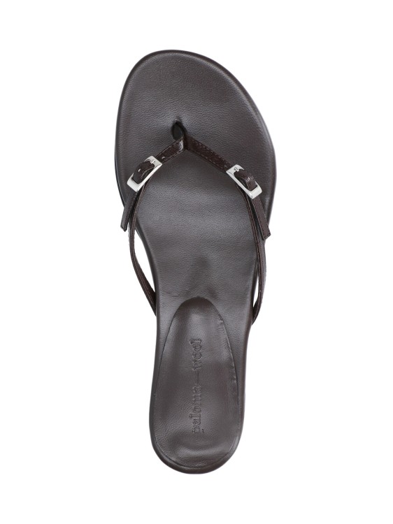 Paloma Wool Mica' Thong Sandals – Brown in Brown | THE LIST