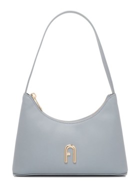ショルダーバッグ・ポシェット Furla Curved Top Light Blue Shoulder Bag Furla Curved Top Light Blue Shoulder Bag in Blue | THE LIST