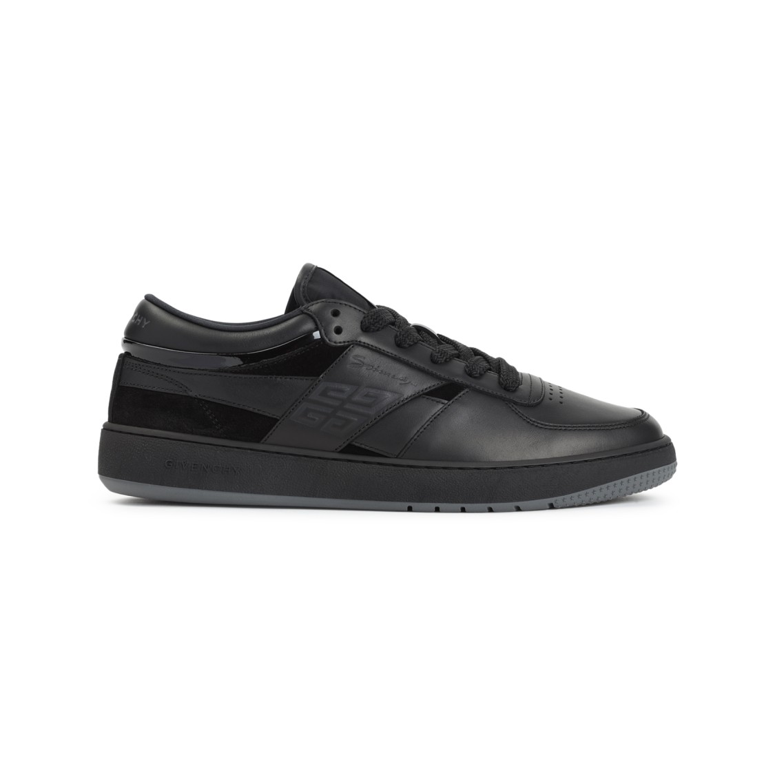 Givenchy Black Calf Leather G Move Low Sneakers